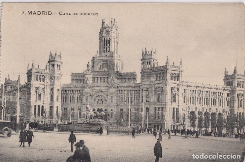 Postales: MADRID, CASA DE CORREOS - GRAFOS MADRID - S/C