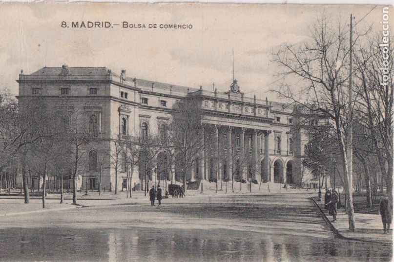 Postales: MADRID, BOLSA DE COMERCIO - GRAFOS MADRID N&ordm;8 - S/C