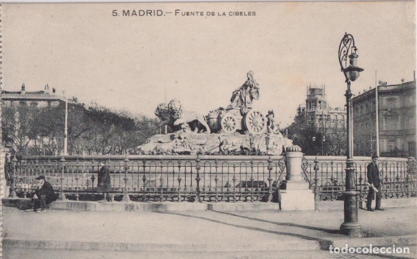 Postales: MADRID, FUENTE DE LA CIBELES - GRAFOS MADRID N&ordm;5 - S/C