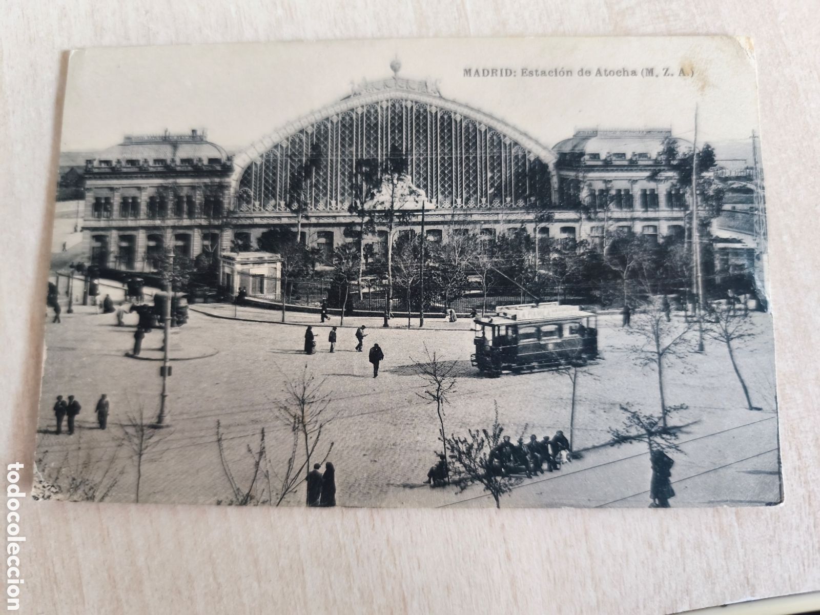 Postales: Postal MADRID Estaci&oacute;n de Atocha ( M.Z.A.) Hauser y Menet
