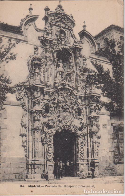 Postales: MADRID, PARTADA DEL HOSPICIO PROVINCIAL - FOT.LACOSTE 114 - S/C