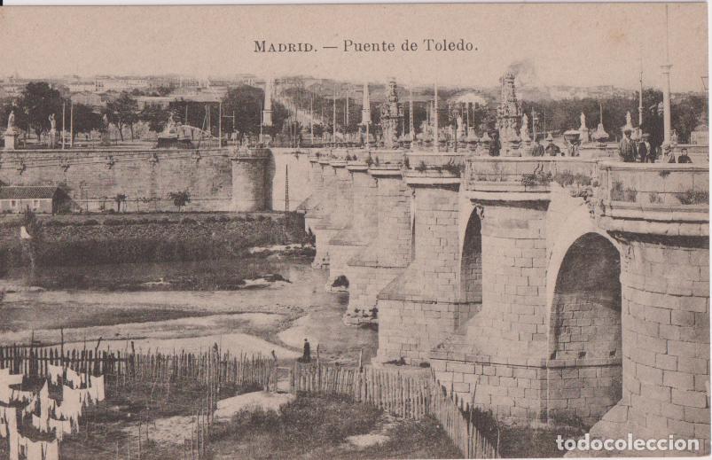 Postales: MADRID, PUENTE DE TOLEDO - FOTOTIPIA J.ROIG - S/C