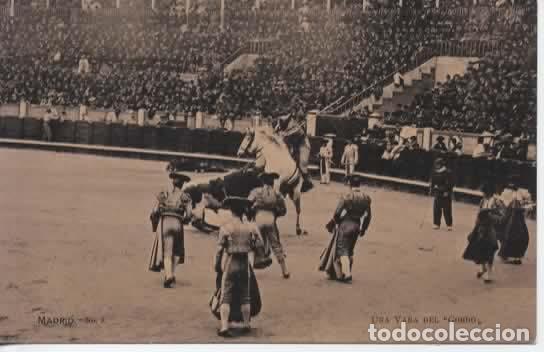 Postales: MADRID SIN ESCRIBIR TOROS TOREROS