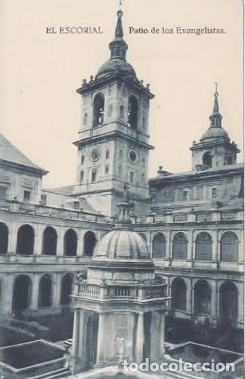 Postales: MADRID SIN ESCRIBIR EL ESCORIAL PATIO EVANGELISTAS