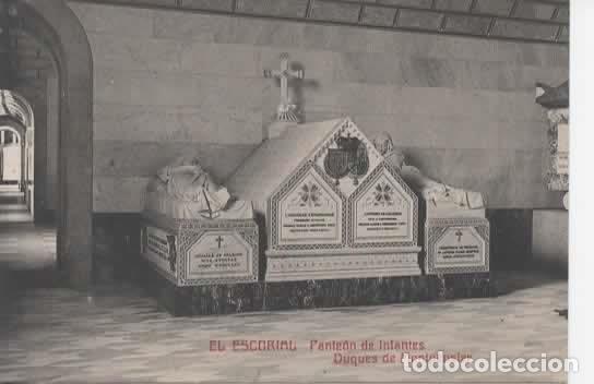 Postales: MADRID SIN ESCRIBIR EL ESCORIAL PANTEON DE INFANTES