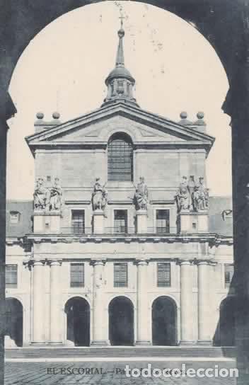 Postales: MADRID SIN ESCRIBIR EL ESCORIAL PATIO REYES