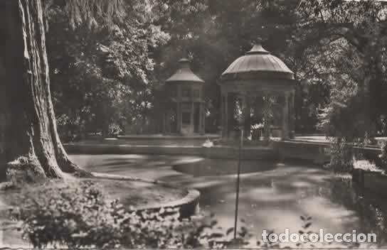 Postales: MADRID SIN ESCRIBIR JARDIN DEL PRINCIPE
