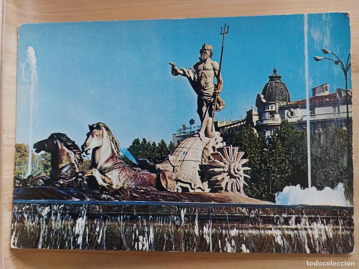 Postales: FUENTE NEPTUNO MADRID ED GALLEGOS 294 ESCRITA