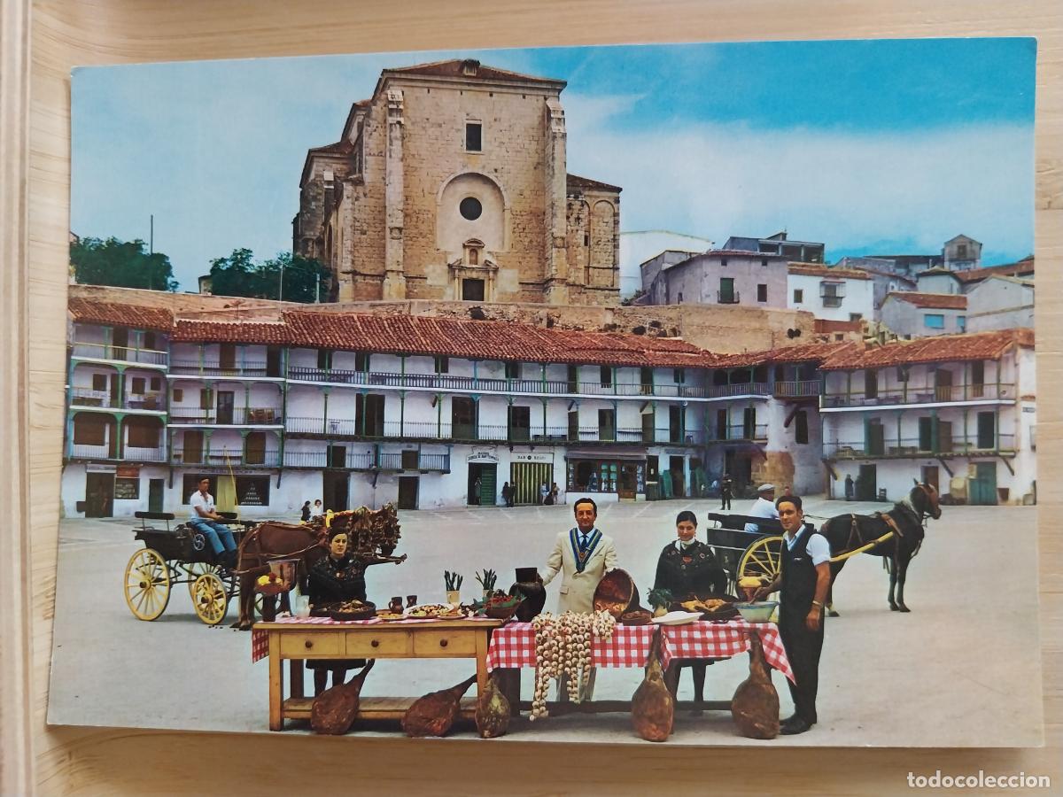 Postales: CHINCHON PLAZA MAYOR MESON CUEVAS VINO ED VISTABELLA 6 SC ORIGINAL ANIMADA