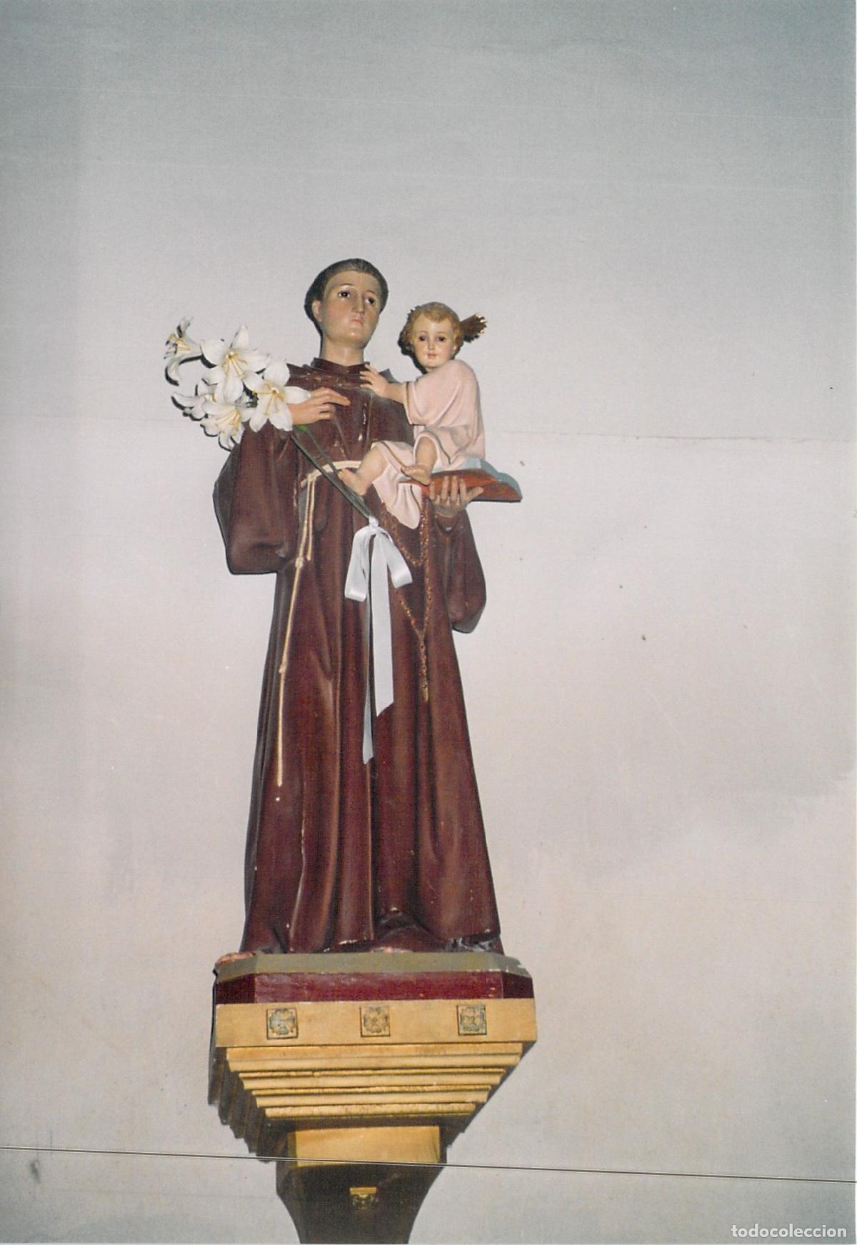 Postales: Fotografia de San Antonio de Padua con el Ni&ntilde;o Jes&uacute;s, Madrid