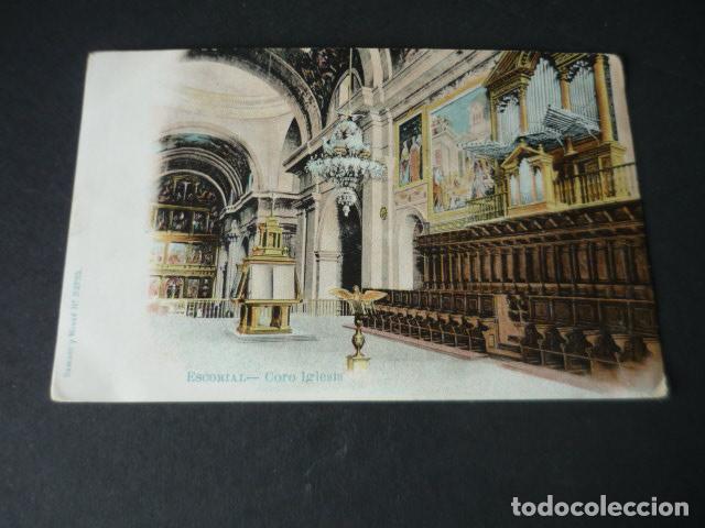 Postales: ESCORIAL MADRID CORO - Foto 1