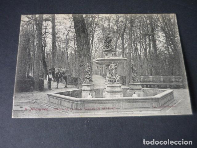 Postcards: ARANJUEZ MADRID JARDIN DE LA ISLA FUENTE DE NEPTUNO