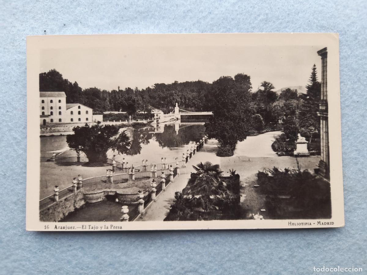 Postkarten: Aranjuez. El Tajo y la Presa.