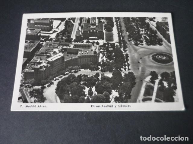 Cartes Postales: MADRID AEREA PLAZAS LEALTAD Y CANOVAS
