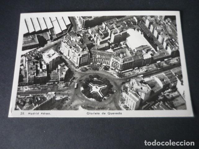 Postales: MADRID AEREA GLORIETA DE QUEVEDO - Foto 1