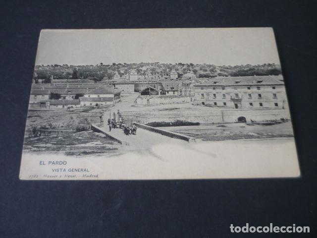 Postales: EL PARDO MADRID VISTA GENERAL ED. HAUSER Y MENET SIN DIVIDIR