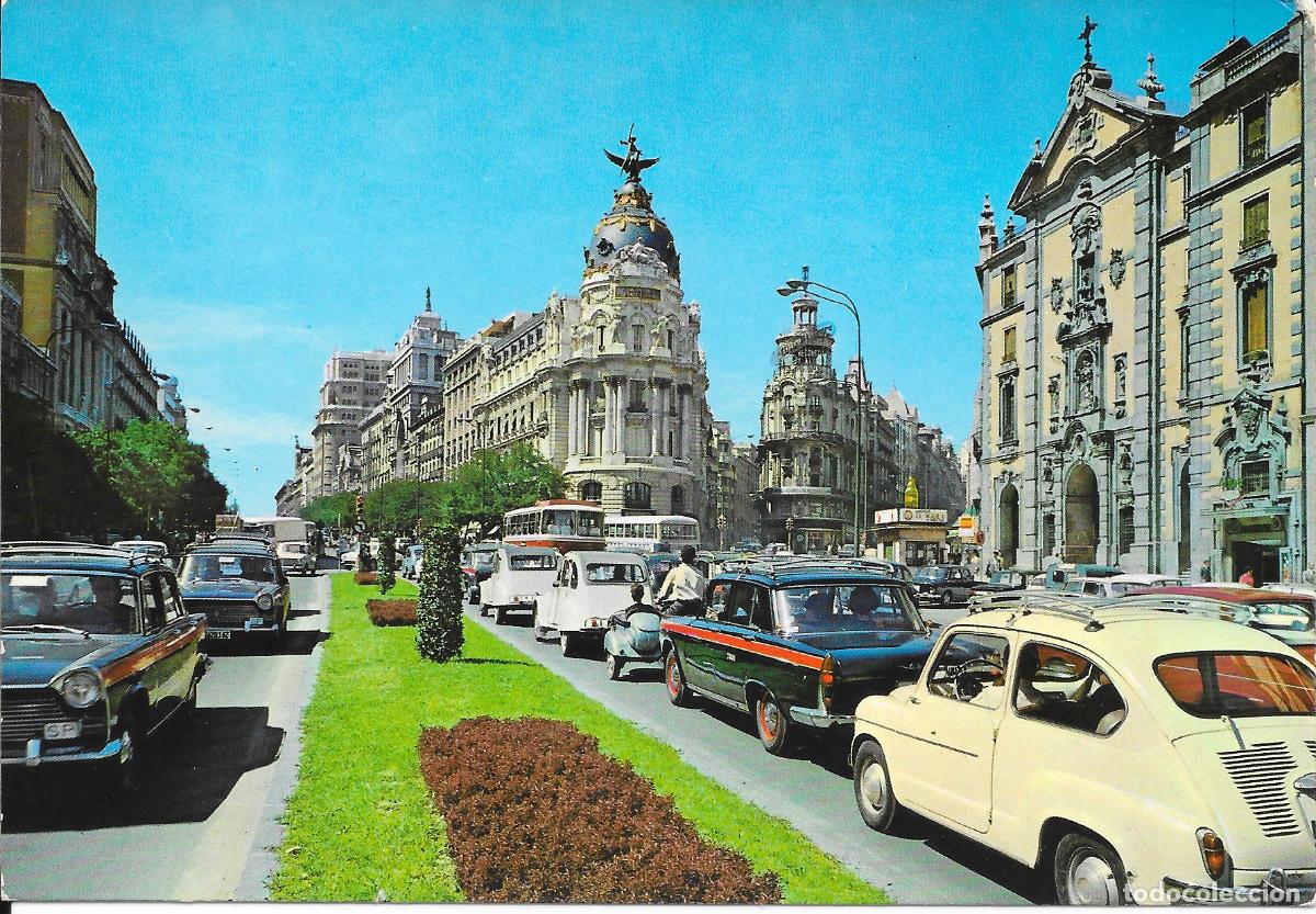 Postales: [POSTAL] Calle de Alcal&aacute;. Madrid (sin circular)
