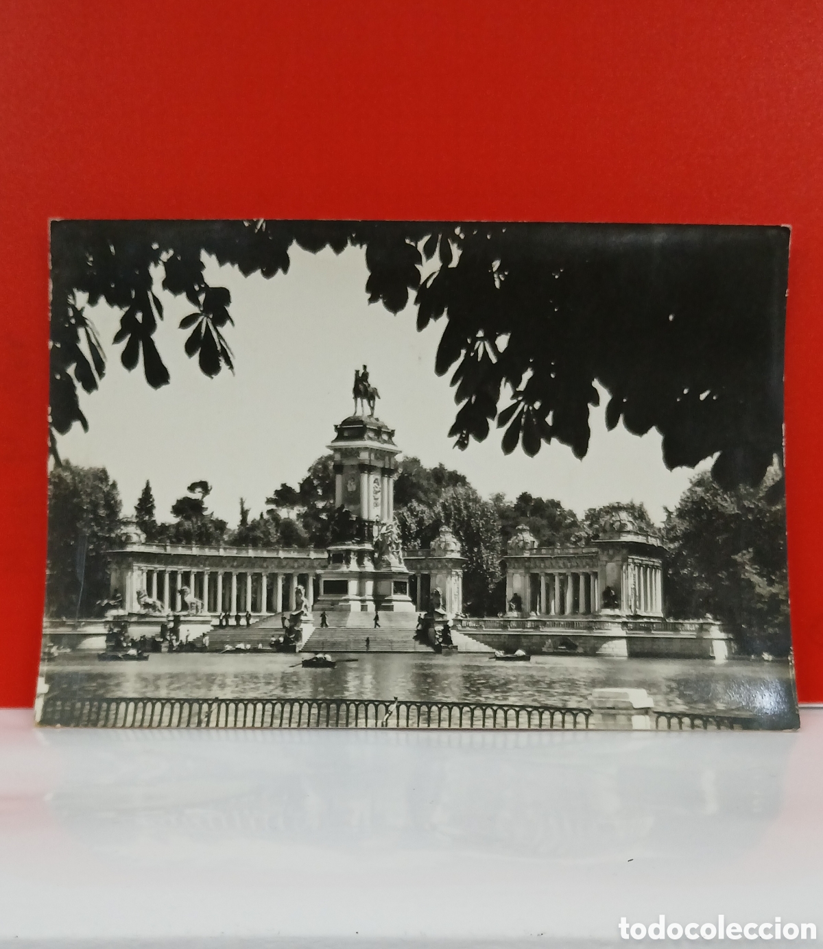 Postales: POSTAL ANTIGUA MADRID &rdquo;ESTANQUE DEL RETIRO&rdquo; 1959