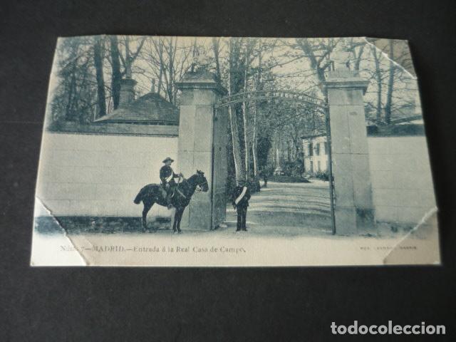 Postales: MADRID ENTRADA A LA REAL CASA DE CAMPO