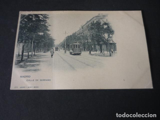 Postais: MADRID CALLE DE SERRANO HAUSER Y MENET SIN DIVIDIR