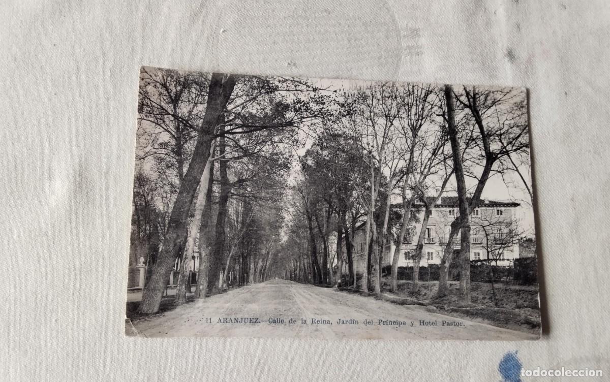 Postales: ARANJUEZ , POSTAL ANTIGUA , BLANCO Y NEGRO - Foto 2