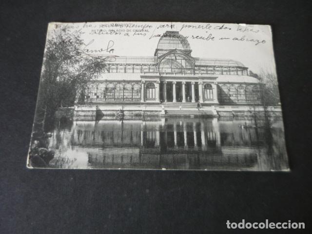 Postales: MADRID RETIRO PALACIO DE CRISTAL HAUSER Y MENET SIN DIVIDIR