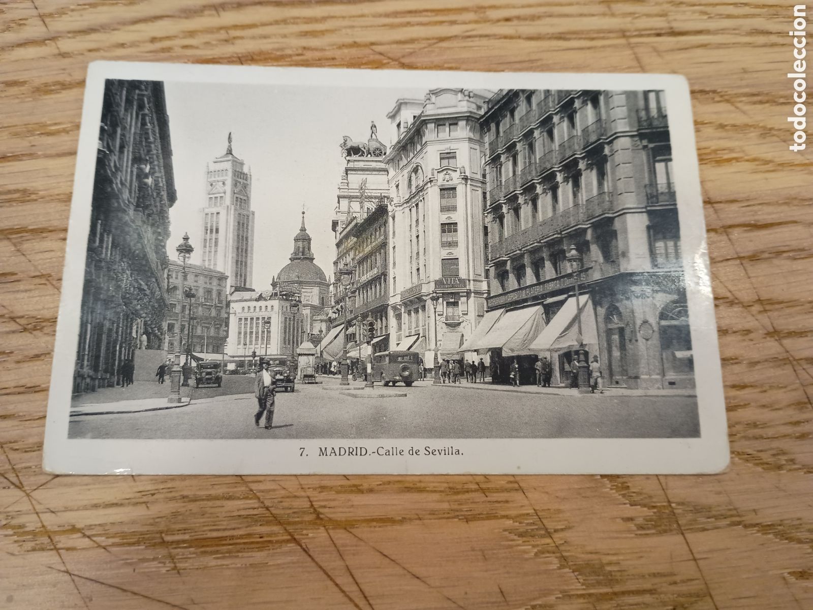 Postales: MADRID - CALLE DE SEVILLA - K.G.