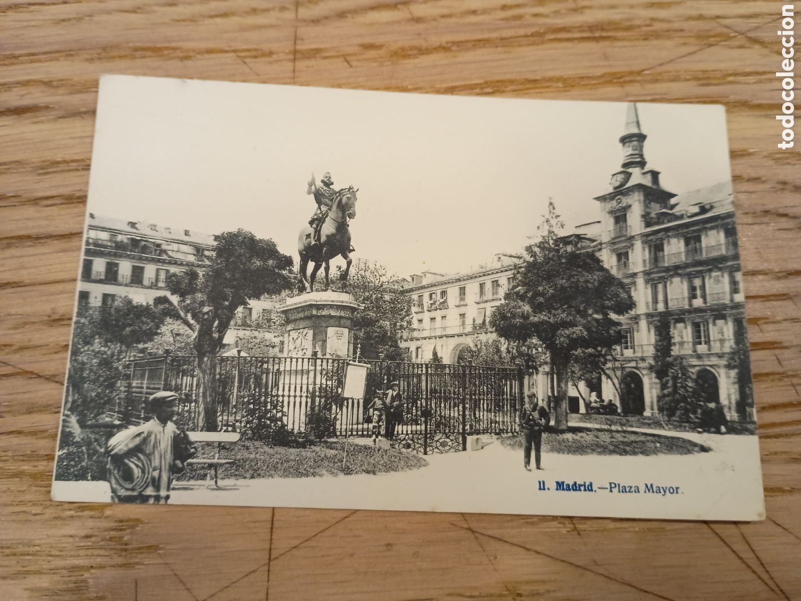 Postales: MADRID - PLAZA MAYOR - FOT. LACOSTE