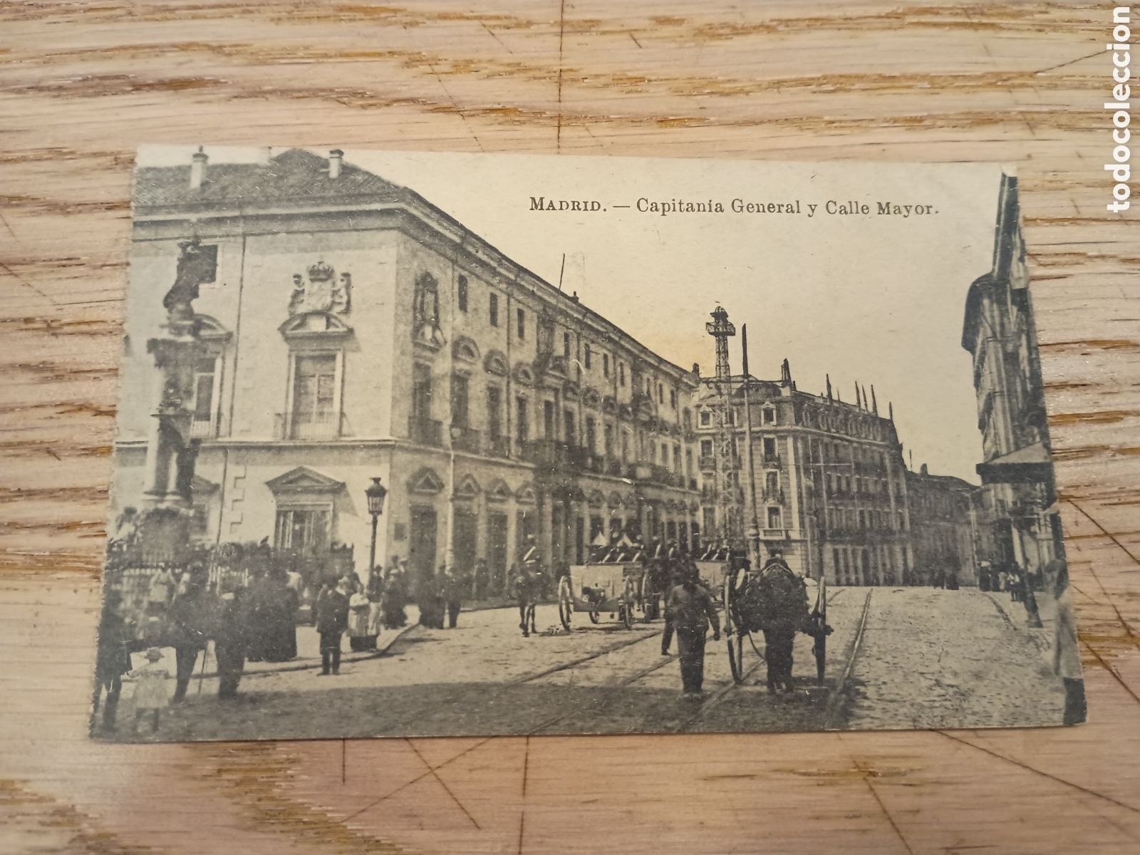 Postales: MADRID - CAPITAN&Iacute;A GENERAL Y CALLE MAYOR - FOTOTIPIA J. ROIG