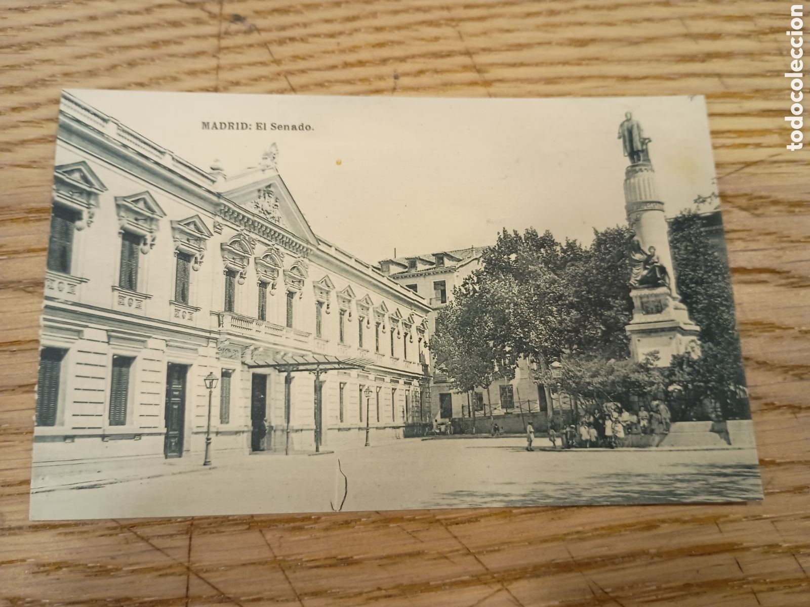 Postales: MADRID - EL SENADO - FOTOTIPIA DE HAUSER Y MENET