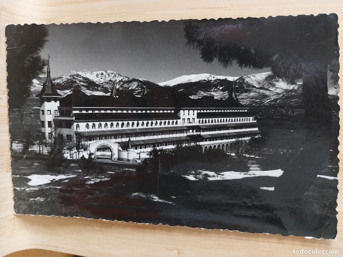 Postales: SANATORIO MILITAR GUADARRAMA ED FOTO BENITO A&Ntilde;OS 50 NOCTURNA