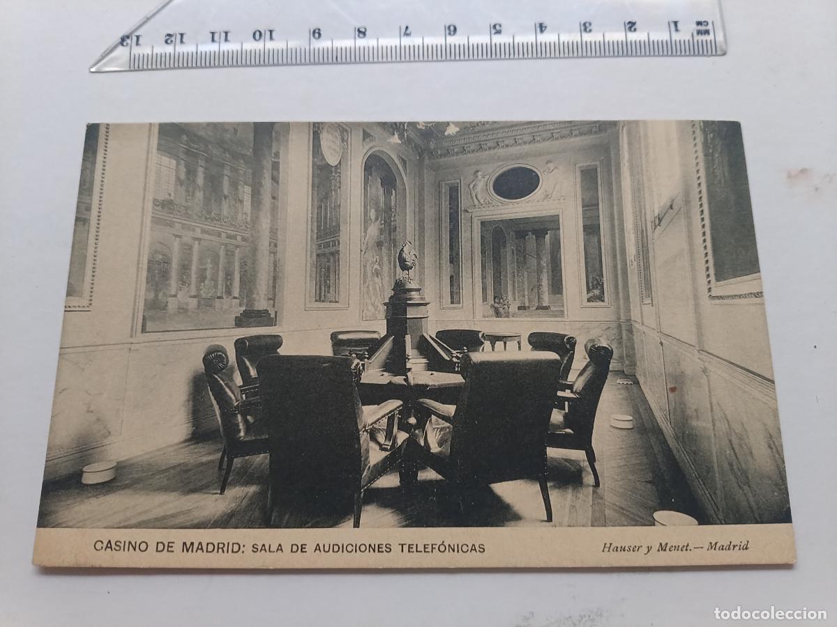 Postales: Casino de Madrid, postal antigua