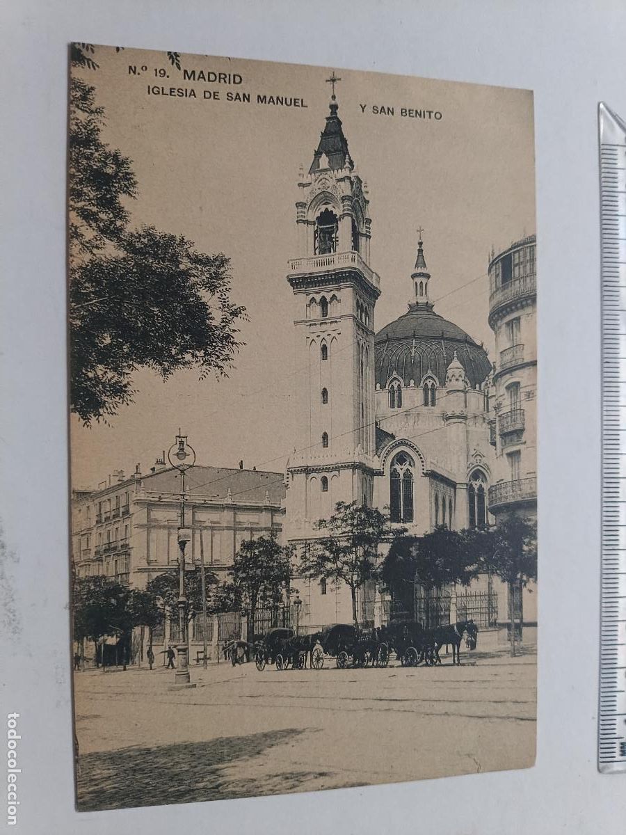 Postales: Madrid, postal antigua