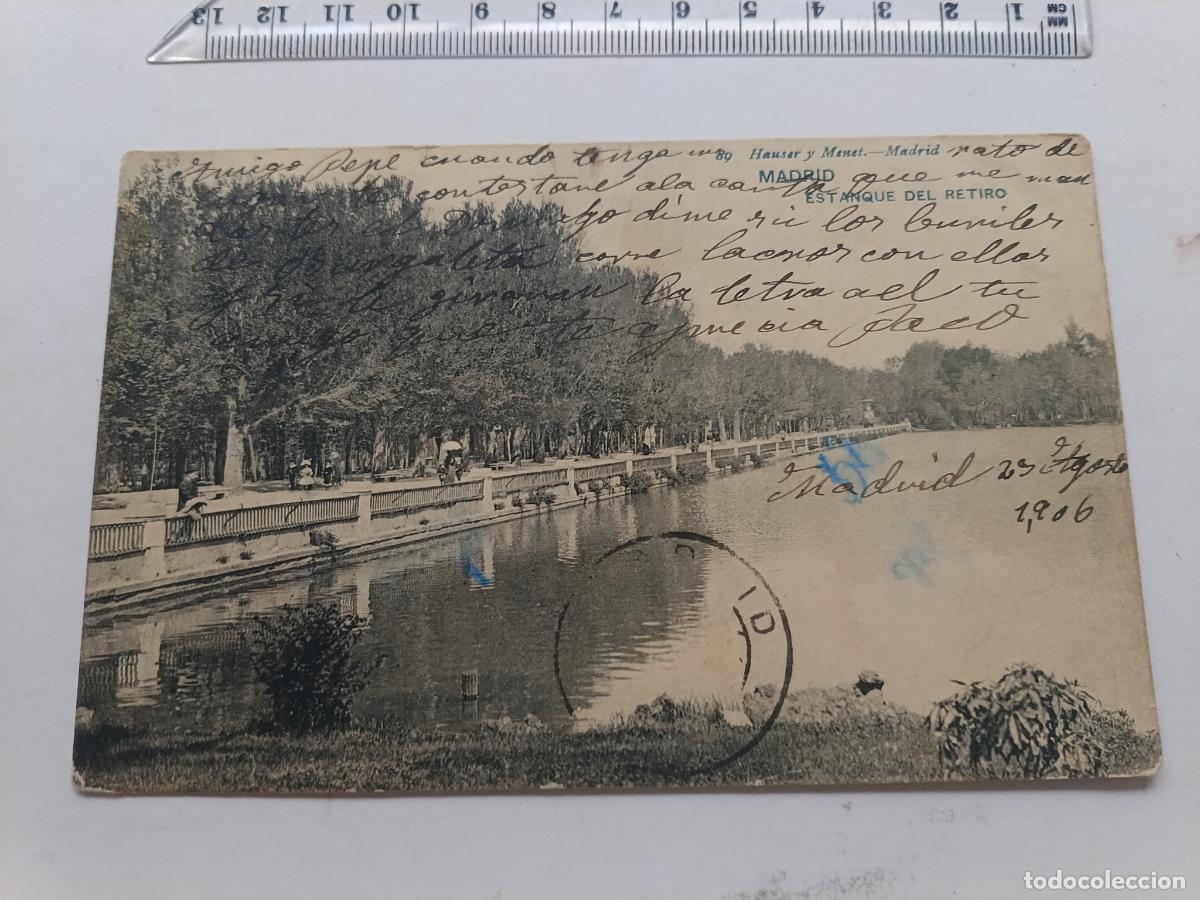 Postales: Madrid, postal antigua. Hauser y Menet. Dorso sin dividir
