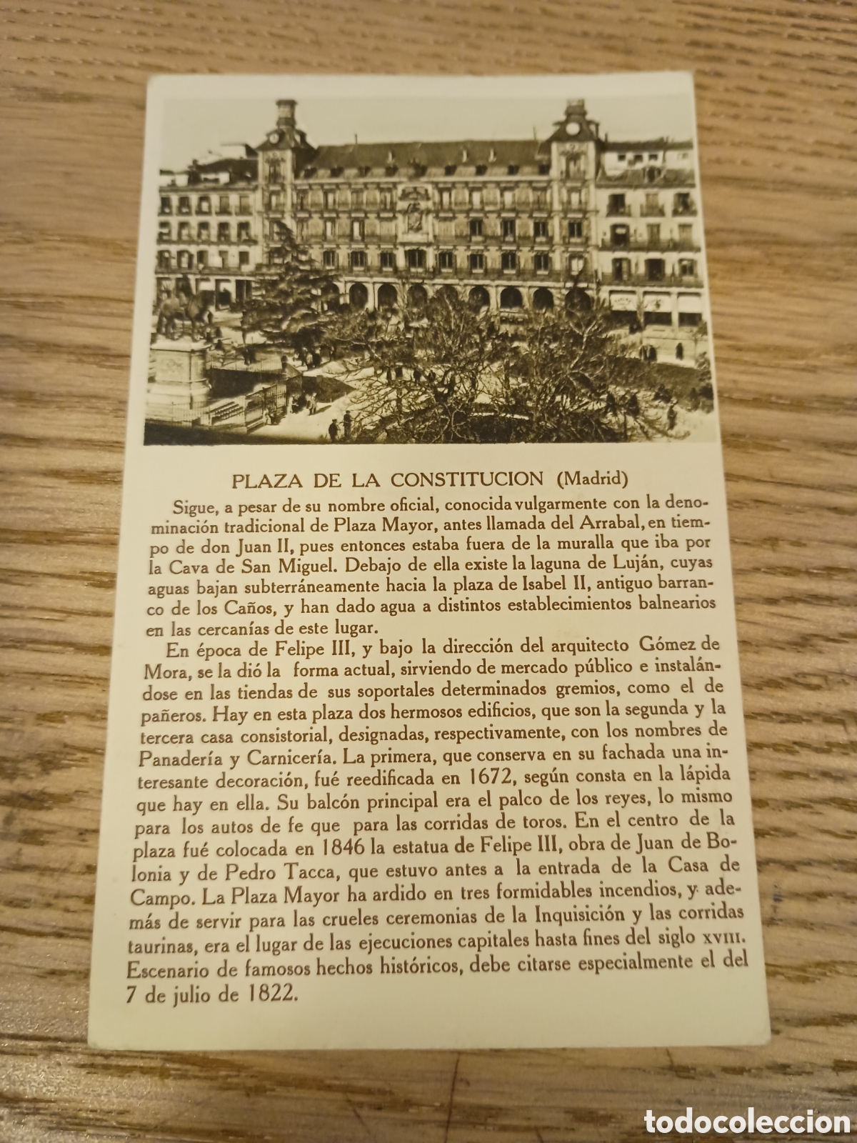 Postales: MADRID - PLAZA DE LA CONSTITUCI&Oacute;N - PUBLICITARIA IMPRENTA MIGUEL RODR&Iacute;GUEZ