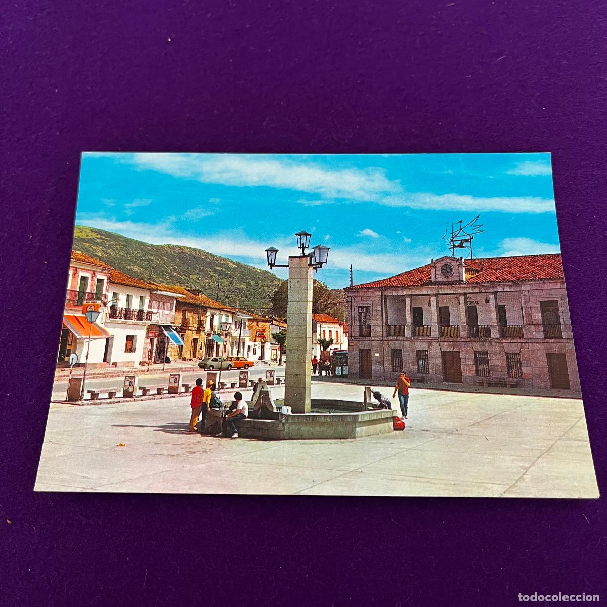 Postales: POSTAL DE ROBLEDO DE CHAVELA (MADRID). PLAZA DE ESPA&Ntilde;A.
