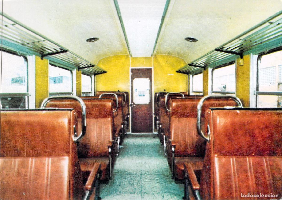 Postales: Postal del Interior de Unidad El&eacute;ctrica RENFE Serie 440