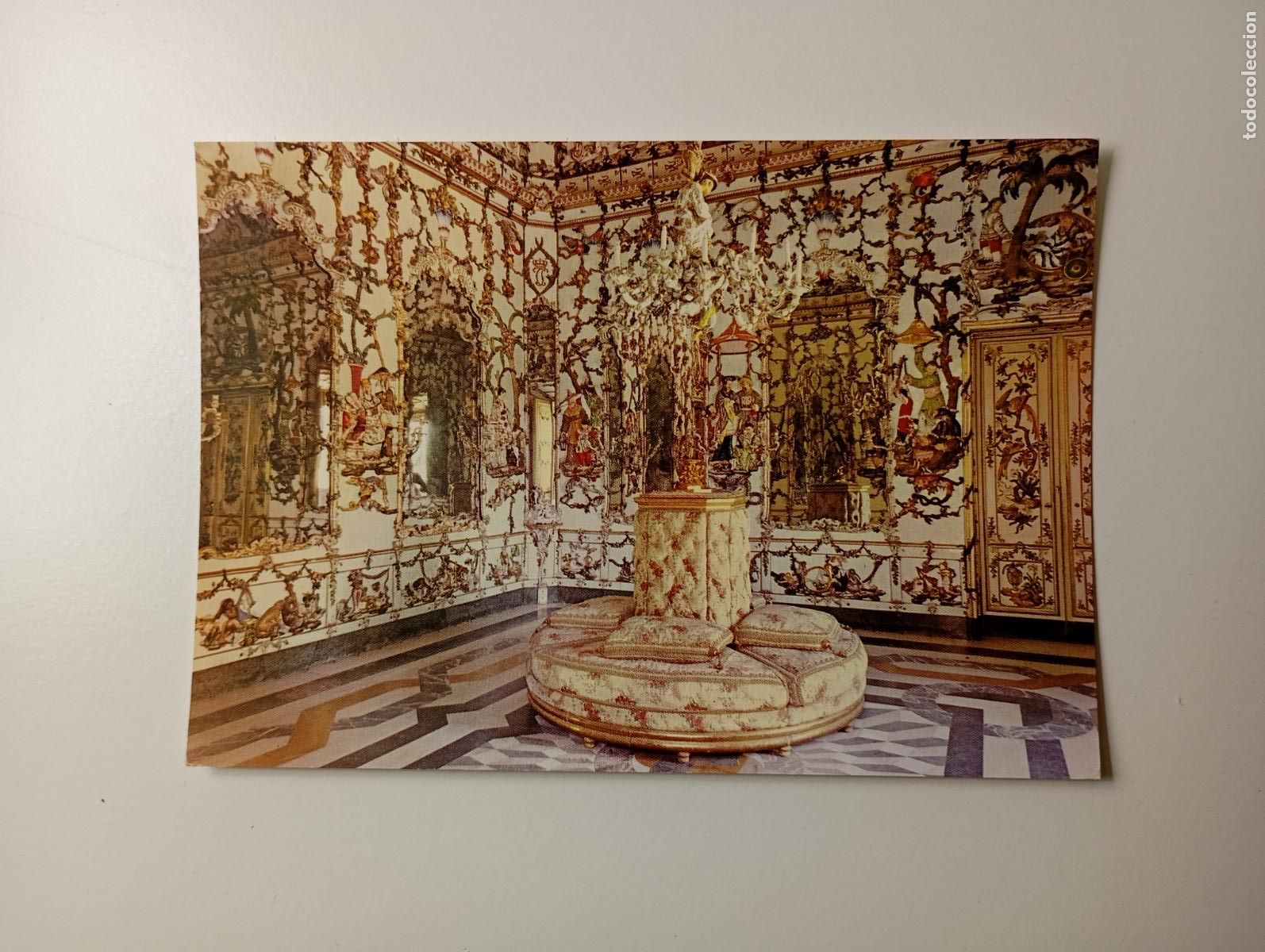 Postales: POSTAL DE ARANJUEZ. PALACIO REAL. SAL&Oacute;N DE PORCELANA. TDKP29C