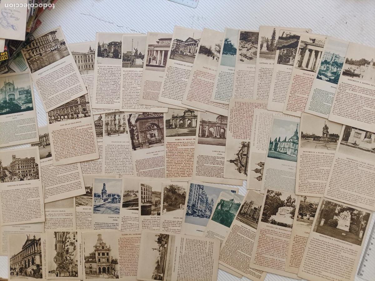 Postales: Madrid. 45 postales antiguas diferentes. Monumentos. Ediciones Cay&oacute;n
