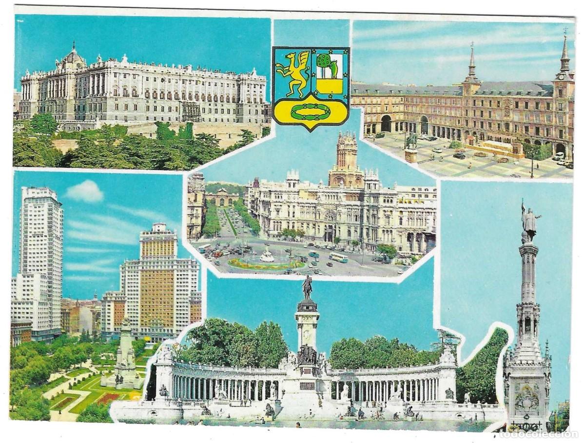 Postales: Postal Madrid. Varias vistas. ref. 7-madrid118