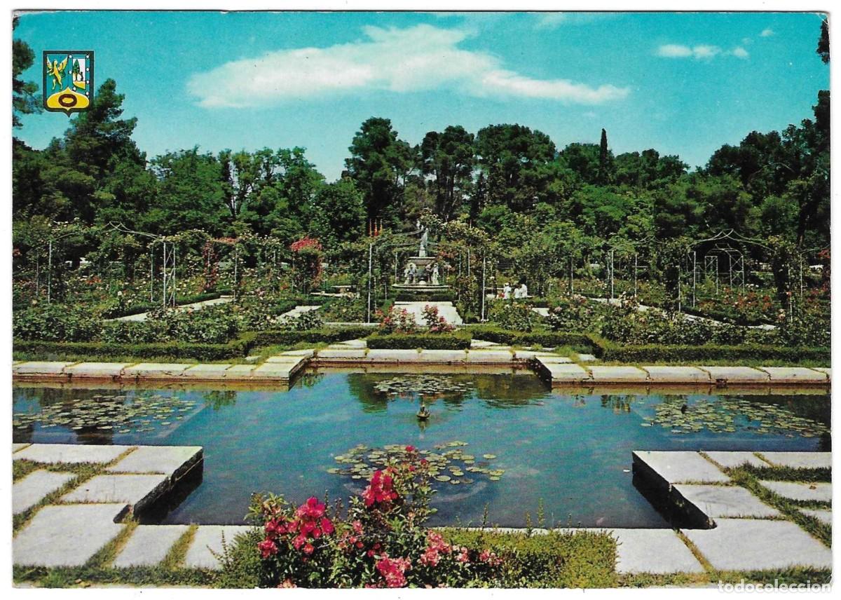 Postales: Postal Madrid. Parque del Retiro. La Rosaleda. ref. 7-madrid122