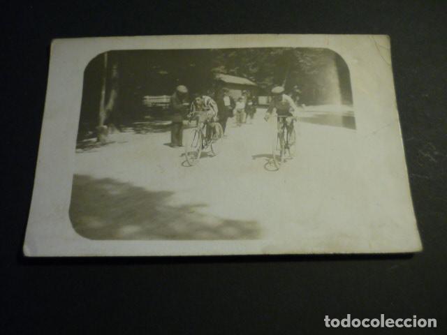Postales: MADRID CARRERA CICLISTA POSTAL FOTOGRAFICA