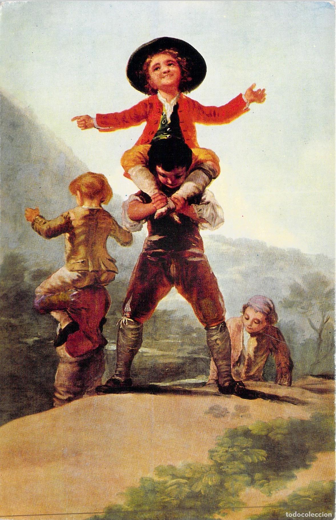 Postales: Postal Museo del Prado Goya Las Gigantillas Madrid