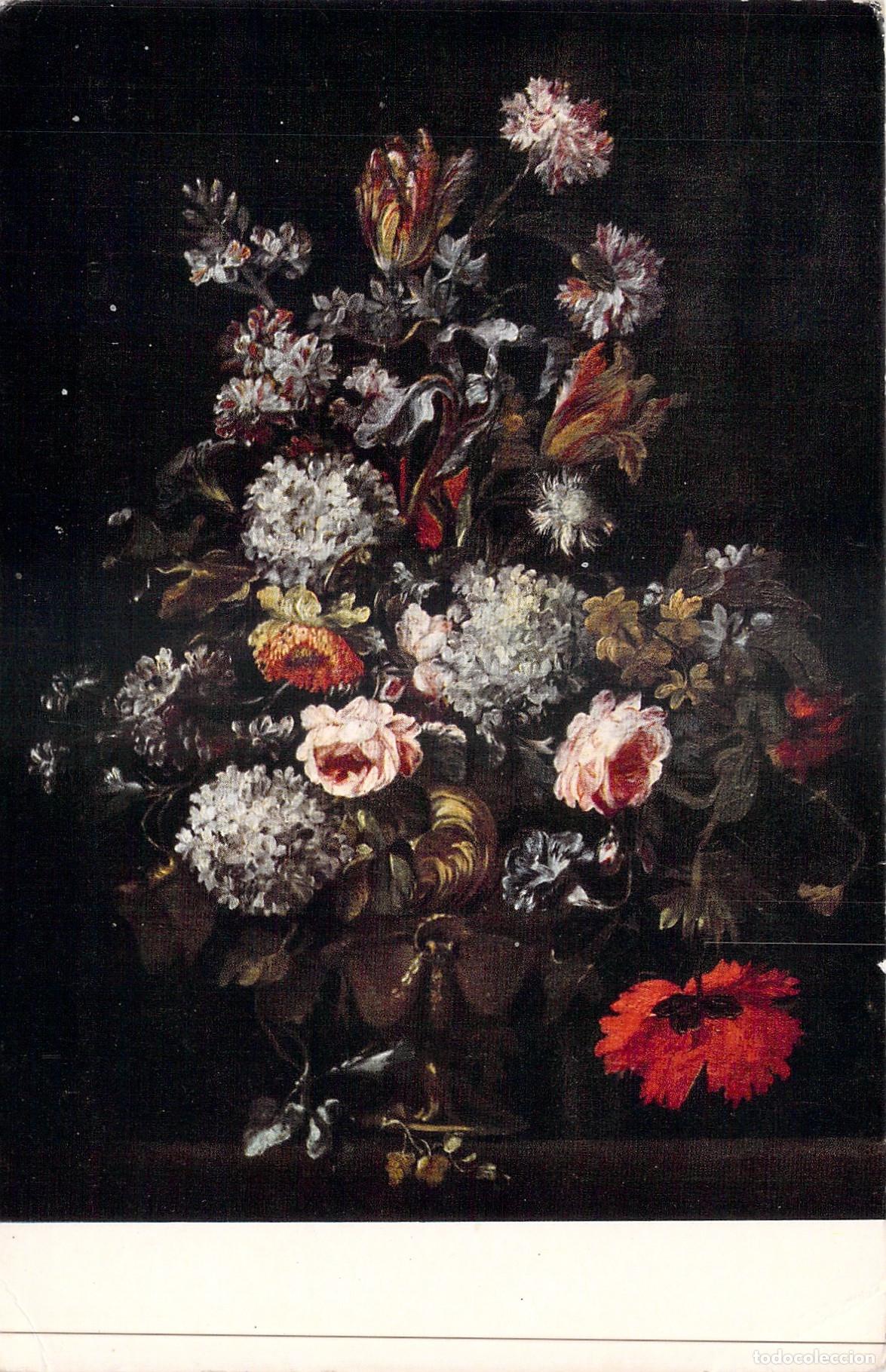 Postales: Postal Museo del Prado Florero de Juan de Arellano