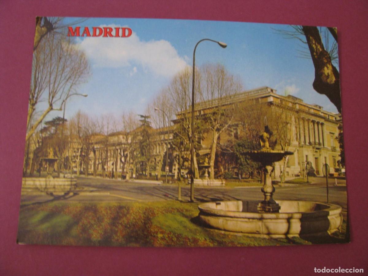 Postales: POSTAL DE MADRID. PASEO DEL PRADO. FUENTES DE LAS 4 ESTACIONES. PERLA. CIRCULADA 1984