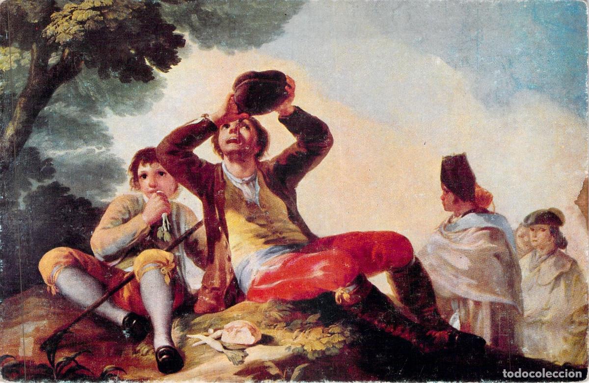 Postales: Postal Museo del Prado Goya El Bebedor Pintura Espa&ntilde;ola