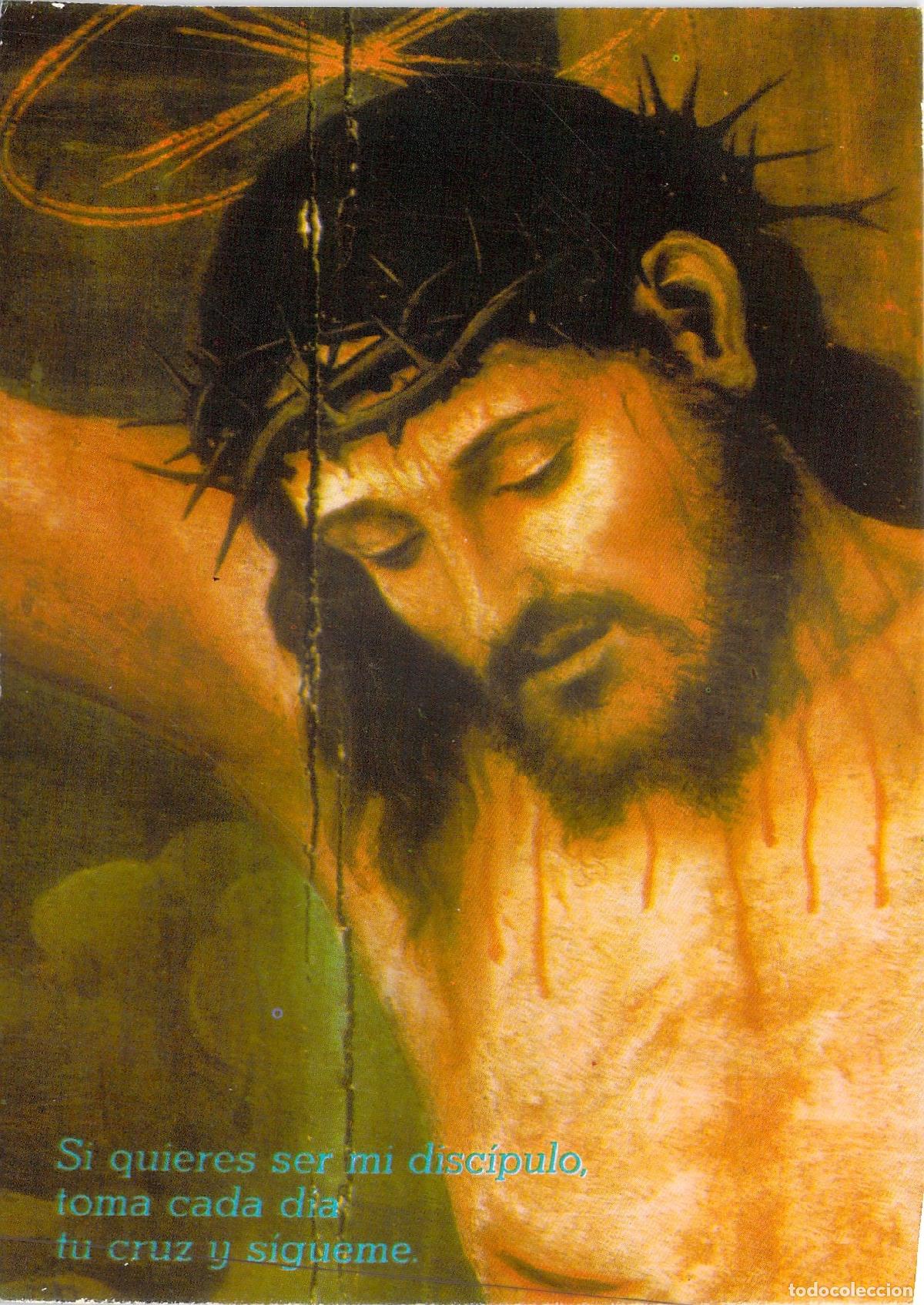 Postales: Postal de Jesucristo con Frase B&iacute;blica Serie Testimonios