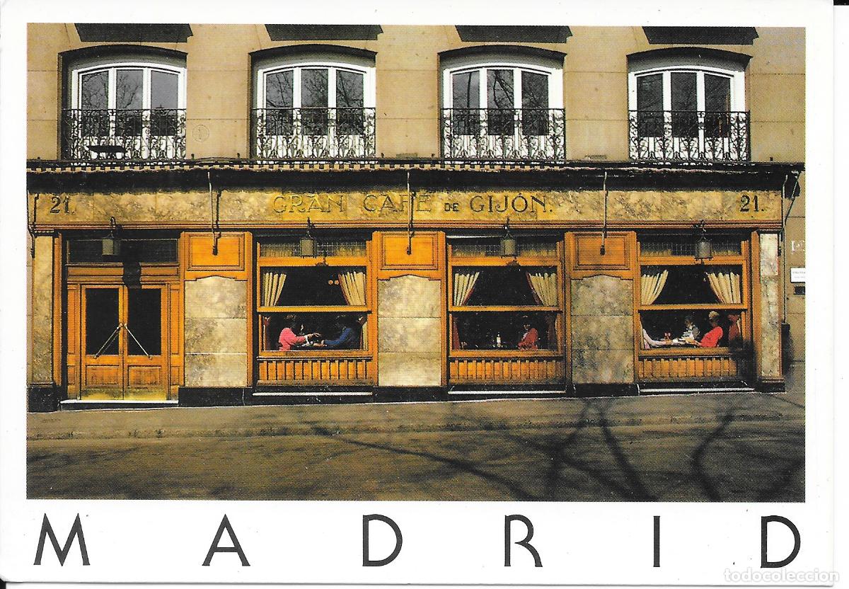 Postales: [POSTAL] Caf&eacute; Gij&oacute;n - 1988. Madrid. A&ntilde;o 1995 (circulada)