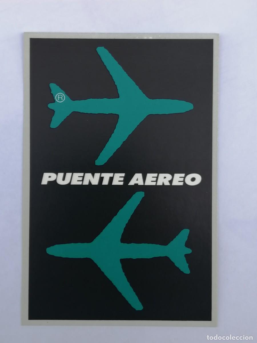 Postales: POSTAL 18875 NUEVA-VANGUARDIA PUENTE AEREO MODA ROPA COMPLEMENTOS MADRID BARCELONA -AVIACION