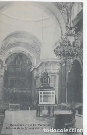 Postales: MADRID SIN ESCRIBIR MONASTERIO DE EL ESCORIAL